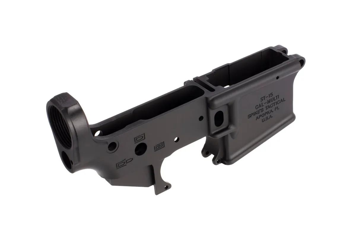 Spike's Tactical Stripped Ar-15 Lower - No Logo - Lower Receiver for AR-15 - view 4