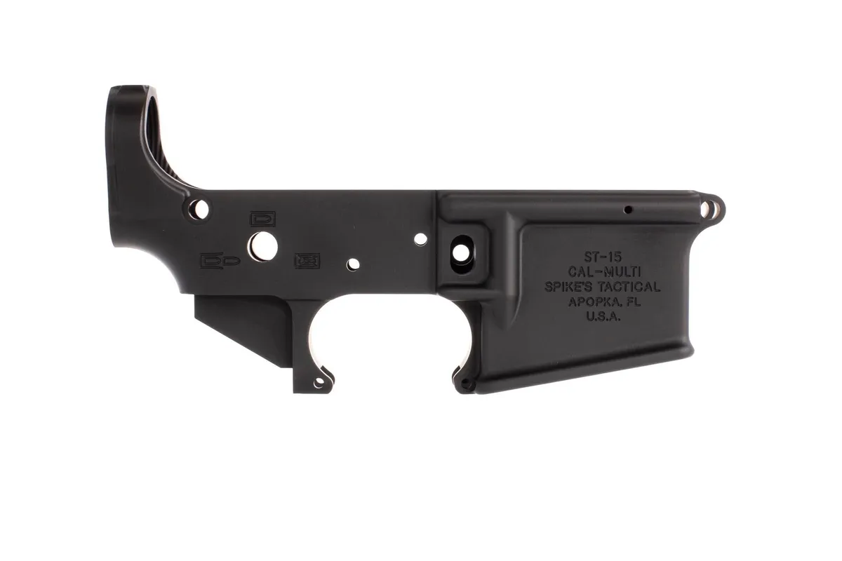 Spike's Tactical Stripped Ar-15 Lower - No Logo - Lower Receiver for AR-15 - view 5