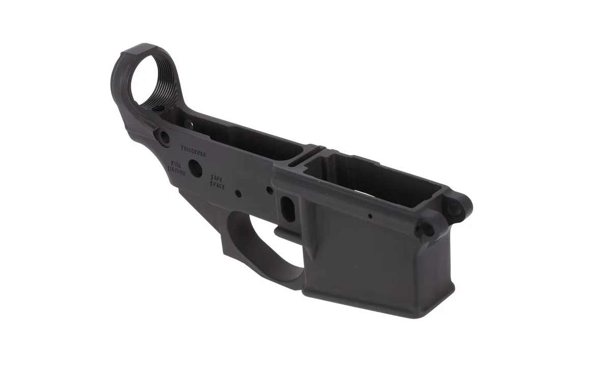 Spike's Tactical Stripped Ar-15 Lower Receiver - Snowflake - Lower Receiver for AR-15 - view 3