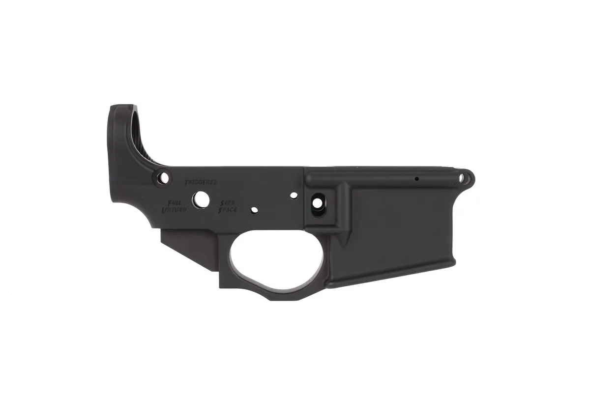Spike's Tactical Stripped Ar-15 Lower Receiver - Snowflake - Lower Receiver for AR-15 - view 4