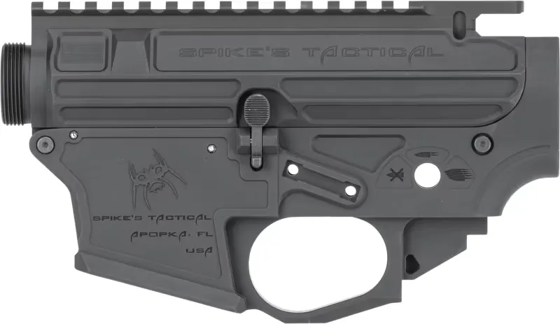 Spike's Tactical Spikes Tactical STSB920 9mm AR Lower, Black - STSB920 - Lower Receiver for AR-15 - view 1