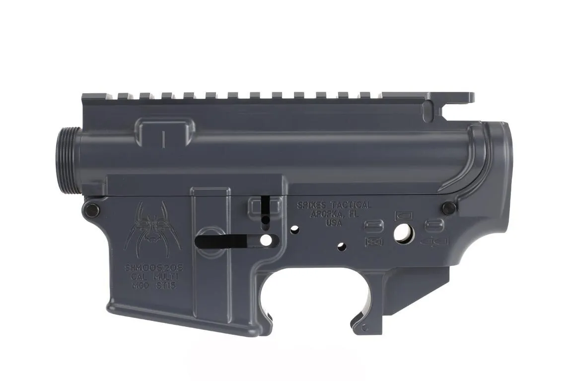 Spike's Tactical Spikes Tactical Upper/Lower Receiver .223 Remington AR Lower, Gray - STS1515 - Lower Receiver for AR-15 - view 5