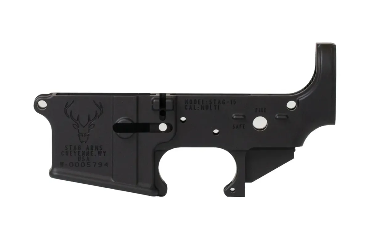 Stag Arms Ar-15 Stripped Lower Receiver - Lower Receiver for AR-15 - view 1