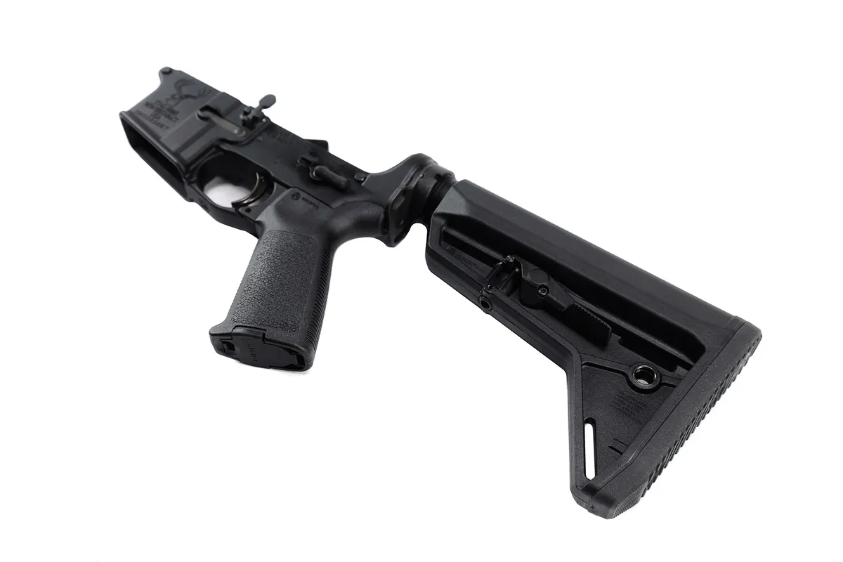 Stag Arms Stag 15 Tactical Right-Handed Complete Lower - Black - Lower Receiver for AR-15, vista 1