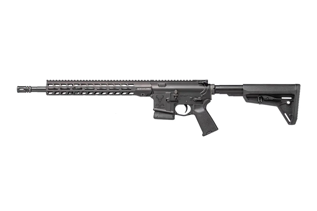 Stag Arms 15 16" 5.56 NATO 10rd Semi-Auto Right Handed Tactical Rifle - Black - Complete Rifle, vista 1