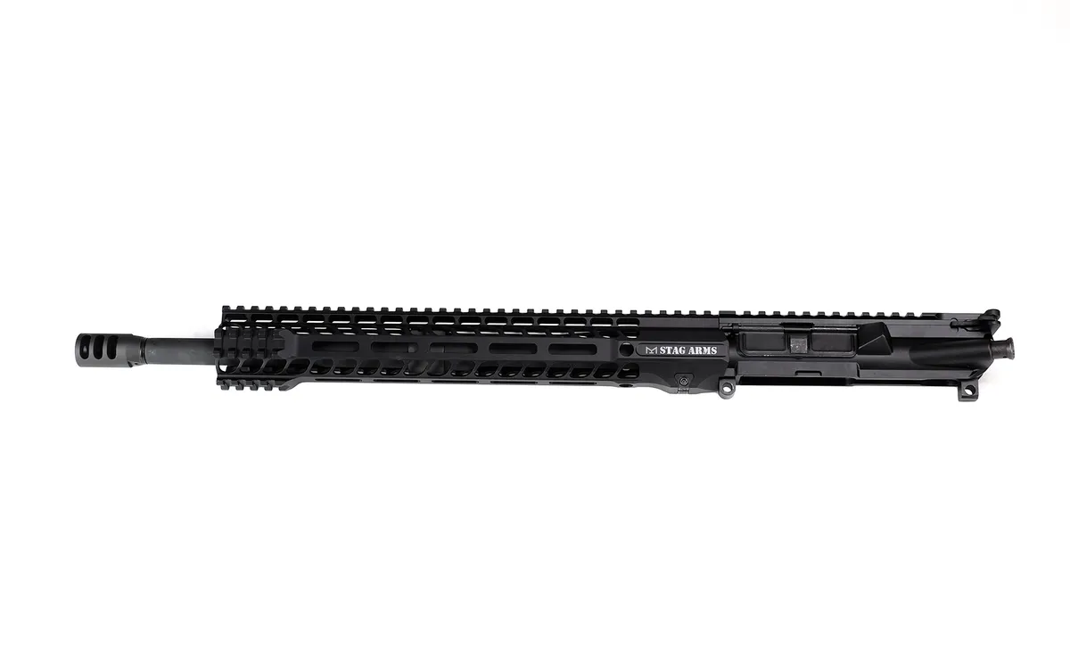 Stag Arms 16" 15 L Tactical M-LOK/Quad Rail Midlength Left-Handed Upper Assembly - CA Compliant - Upper Receiver for AR-15, vista 2
