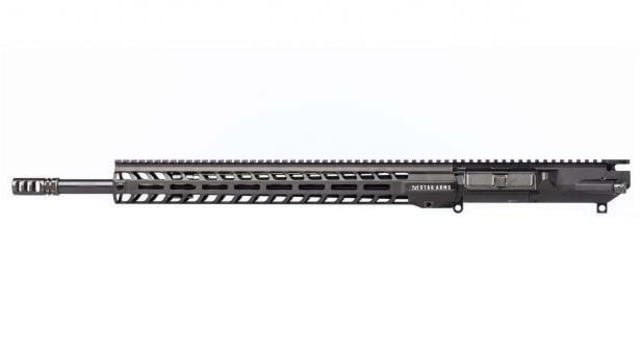 Stag Arms AR-10 Long Range Left Hand Upper Receiver 308 Winchester 20in Barrel HBAR-CMV Profile 1-10 Twist 5/8X24 Thread VG6 Gamma Black - Upper Receiver for AR-15, vista 1