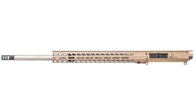 Stag Arms AR-10 Long Range Left Hand Upper Receiver 6.5 Creedmore 24in Barrel HBAR-CMV Profile 1-10 Twist 5/8X24 Thread VG6 Gamma FDE - Upper Receiver for AR-15, vista 1