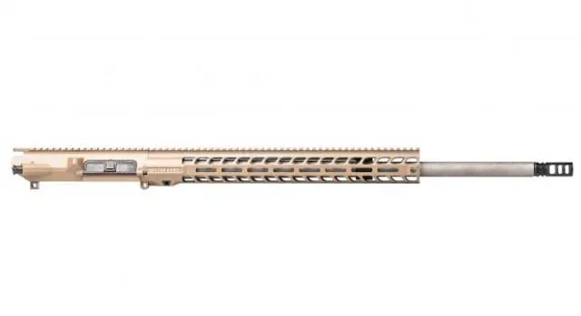 Stag Arms AR-10 Long Range Right Hand Upper Receiver 6.5 Creedmore 24in Barrel HBAR-CMV Profile 1-10 Twist 5/8X24 Thread VG6 Gamma FDE - Upper Receiver for AR-15, vista 1