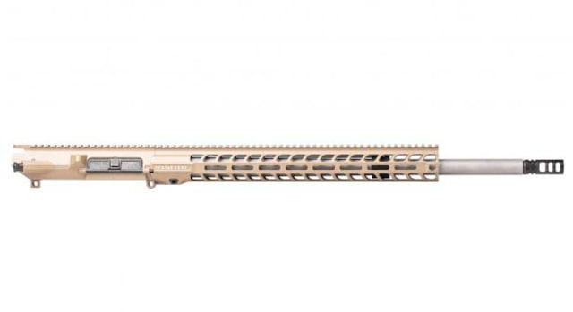 Stag Arms AR-10 Marksman Right Hand Upper Receiver 6.5 Creedmore 22in Barrel NJ Compliant BULL Profile 1-10 Twist 5/8X24 Thread VG6 Gamma FDE - Upper Receiver for AR-15, vista 1