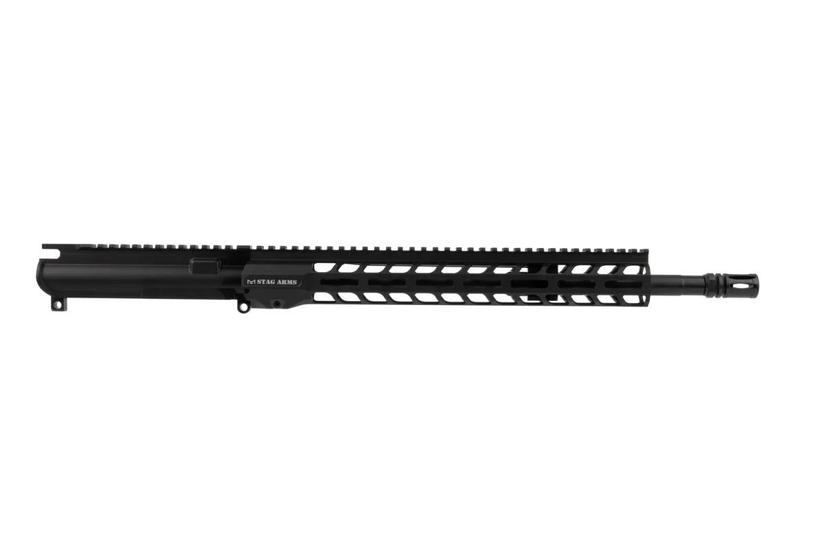 Stag Arms AR-15 16" Tactical Midlength Left-Handed Upper Assembly - Black - Upper Receiver for AR-15 - view 2