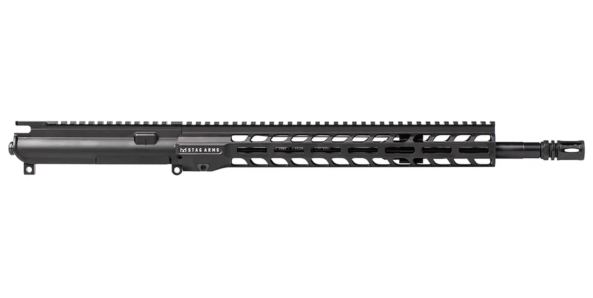 Stag Arms AR-15 16″ Tactical QPQ Midlength Left-Handed Upper Assembly – Black - Upper Receiver for AR-15, vista 2
