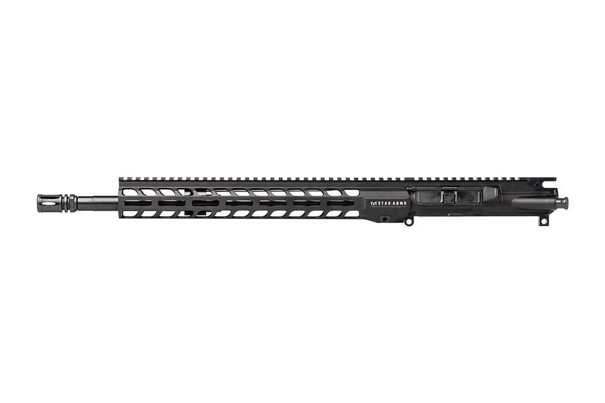 Stag Arms AR-15 16″ Tactical QPQ Midlength Left-Handed Upper Assembly – Black - Upper Receiver for AR-15 - view 1