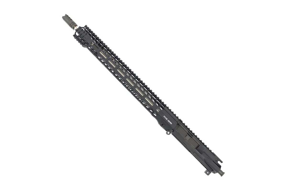 Stag Arms AR-15 18" Fluted 5.56 3Gun Elite M-LOK Rifle Left-Handed Complete Upper - Upper Receiver for AR-15, vista 2