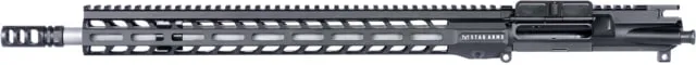 Stag Arms AR-15 Covenant Left Hand Upper Receiver 6mm 18in Barrel BULL Profile 1-7 Twist 5/8-24 Thread VG6 Gamma Black - Upper Receiver for AR-15 - view 1