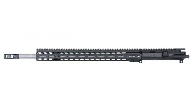 Stag Arms AR-15 Covenant Left Hand Upper Receiver 6mm 20in Barrel BULL Profile 1-7 Twist 5/8-24 Thread VG6 Gamma Black - Upper Receiver for AR-15, vista 1