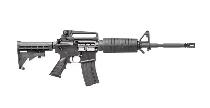 Stag Arms Stag 15 M4 Semi-Automatic 5.56 Nato Caliber AR-15 Rifle, 16" Chrome Phosphate Barrel - STAG15001111 - Complete Rifle, vista 1