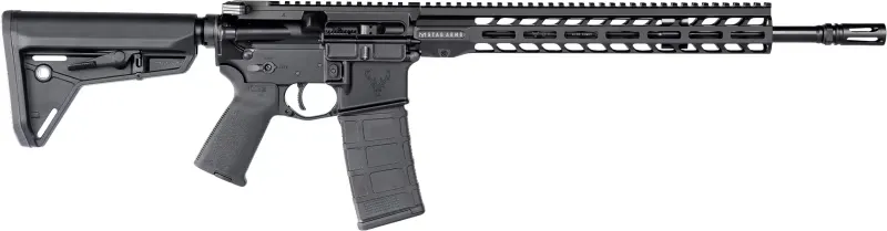 Stag Arms STAG15000142 Stag 15 Tactical 5.56x45mm NATO 16" Barrel, 30+1 Optic Ready, Overall Black, Magpul Stock & MOE Grip - Complete Rifle - view 1