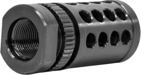 GrovTec Stay Stealthy with the GrovTec G-Nite Flash Suppressor Flash Hider in Black Nitride - GTHM317 - Muzzle Device for AR-15 - view 2