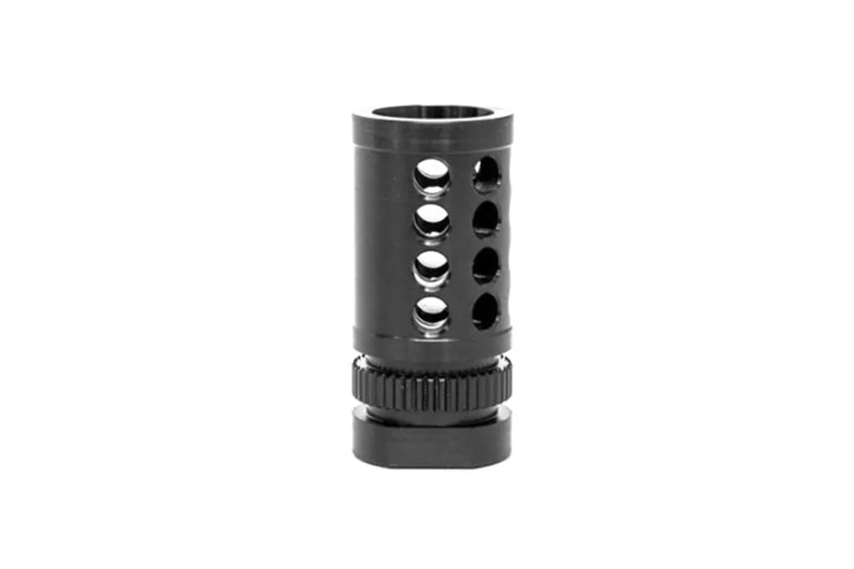 GrovTec Stay Stealthy with the GrovTec G-Nite Flash Suppressor Flash Hider in Black Nitride - GTHM318 - Muzzle Device for AR-15 - view 1