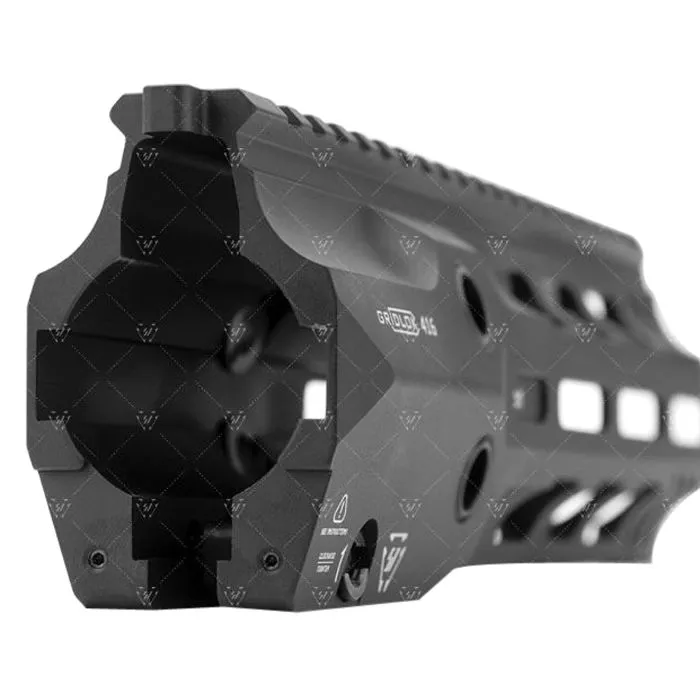 Strike Industries Stay Tactical with Strike Industries Gridlok Full Duty Rail 9" - Black - SI-GRIDLOK-416-FD-9 - Handguard for AR-15 - view 2