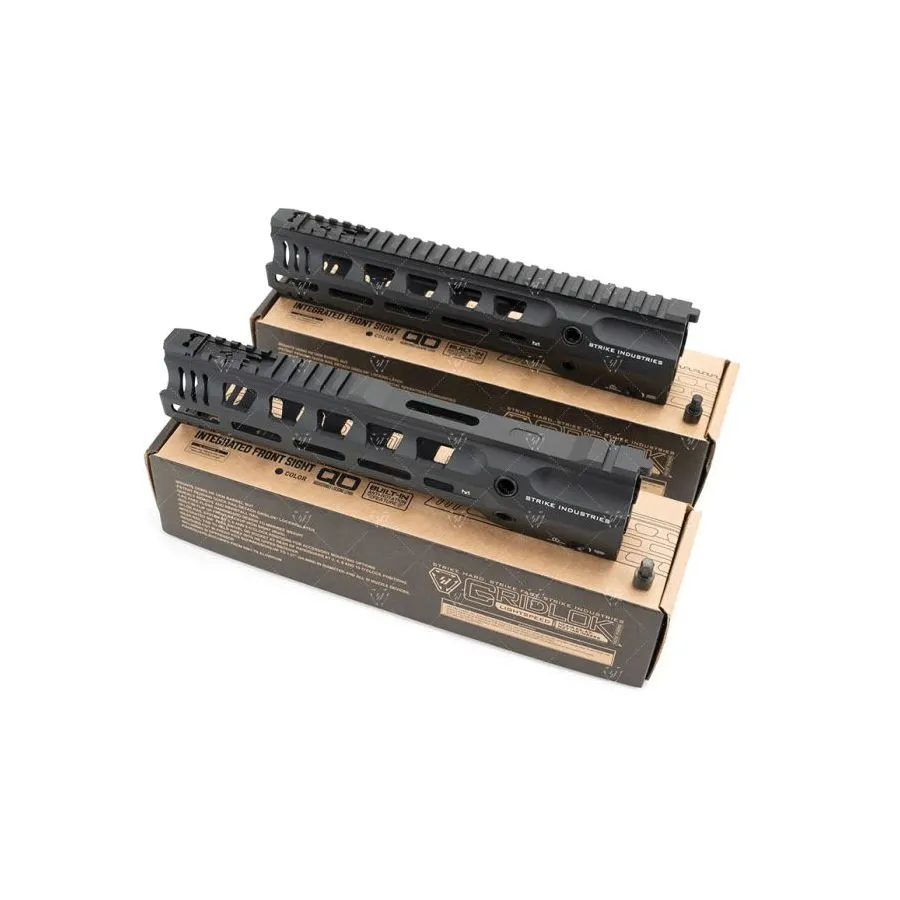 Strike Industries Stay Tactical with Strike Industries Gridlok Full Duty Rail 9" - Black - SI-GRIDLOK-416-FD-9 - Handguard for AR-15 - view 1