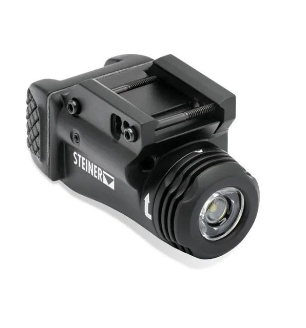 Steiner TOR Torch White LED Pistol Light CR123 White 350-470 Lumens Black - Light, vista 1