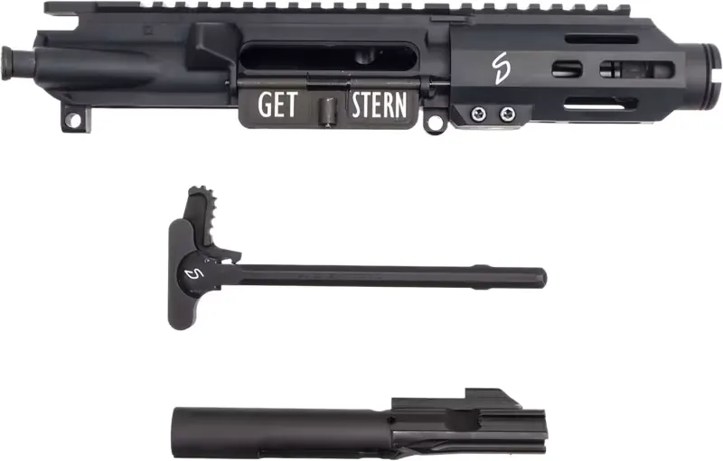 Stern Defense MOD4 9mm AR-15 Upper, 4\" Barrel, Melonite Finish - Upper Receiver for AR-15, vista 2
