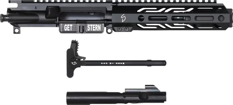 Stern Defense SD 8-Inch MOD5 M-LOK AR-15 Upper, .45 ACP, 6\" Black Melonite Barrel, Anodized Finish. - Upper Receiver for AR-15, vista 2