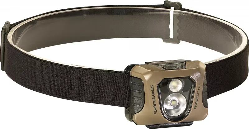 Streamlight 61425 Enduro Pro Headlamp 200 Lumens C4 LED White/Green AAA (3) Coyote - Light - view 2
