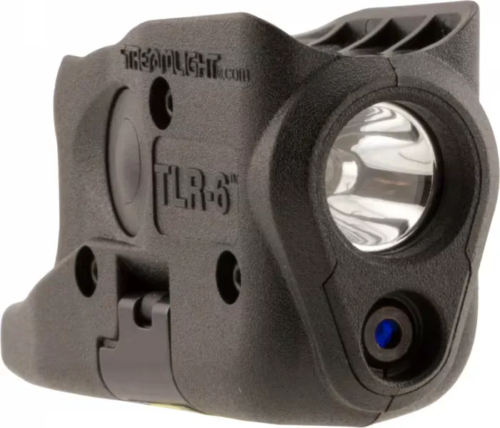 Streamlight 69272 TLR-6 Laser/Light Combo 100 Lumens CR-1/3N (2) Black - Light, vista 2