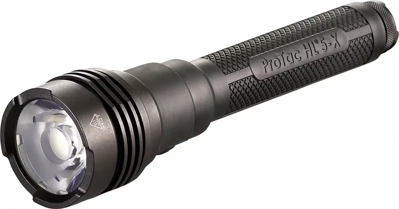 Streamlight 88074 ProTac HL 5-X Black Anodized Aluminum White LED 250/1000/2500 Lumens 452 Meters Range - Light, vista 1