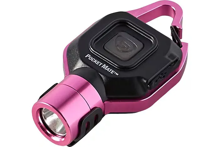 Streamlight PocketMate, Flashlight, USB Charging Cord, 325/45 Lumens, Pink/Black - Light - view 2