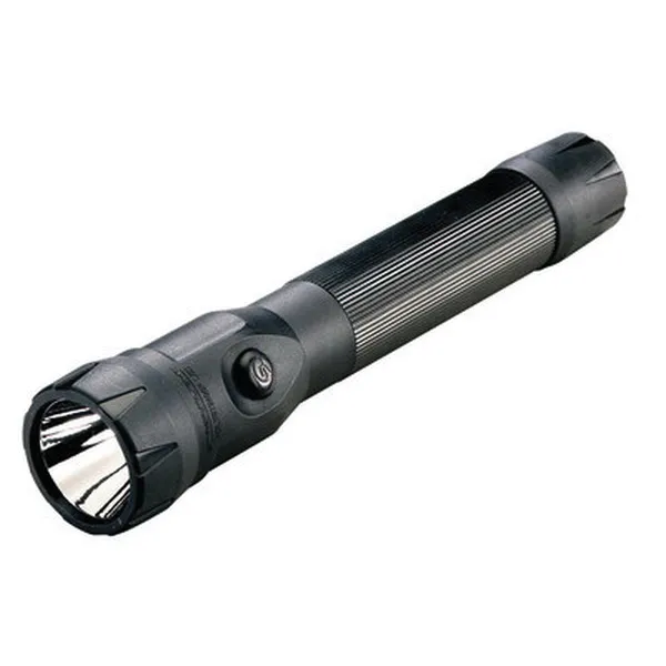 Streamlight PolyStinger DS 485/240/120 lm LED Rechargeable Water-Resistant Dual Switch Flashlight, Black - 76813 - Light, vista 1