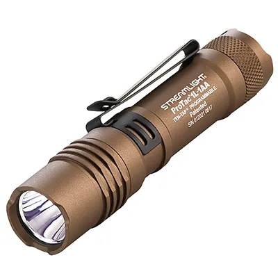 Streamlight ProTac 1L-1, Coyote, EDC Flashlight - Light, vista 1