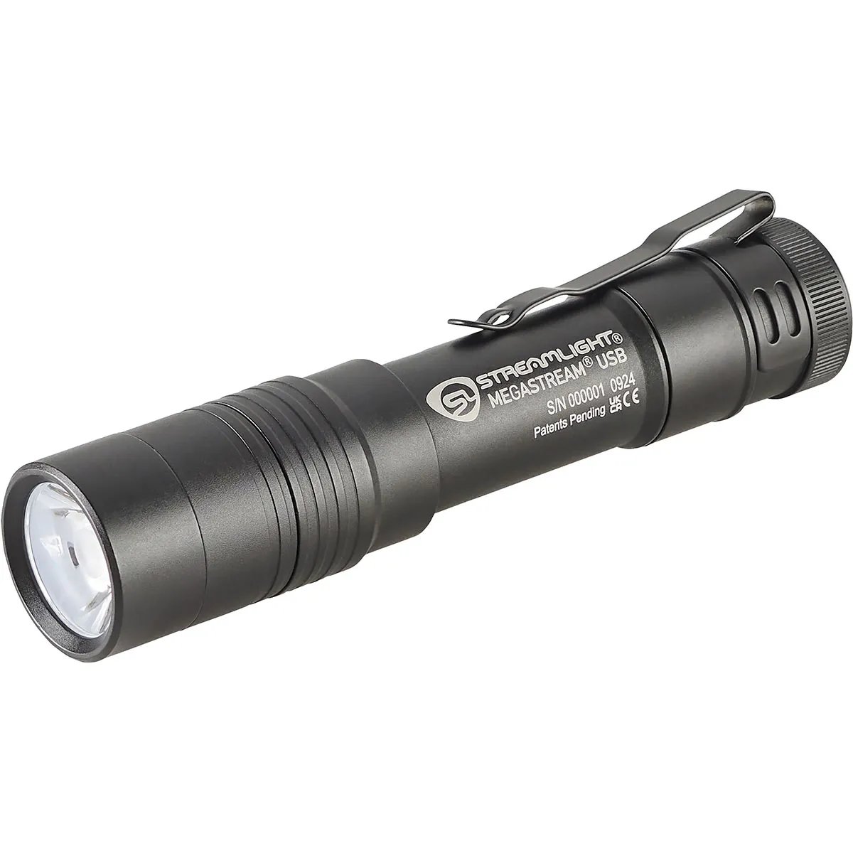 Streamlight The MegaStream USB Rechargeable EDC Flashlight Black - Light - view 1