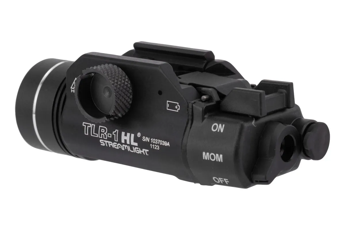 Streamlight TLR-1 HL Rail Mount Weapon Light - Dual Remote Kit - 1000 Lumen - Black - Light - view 3