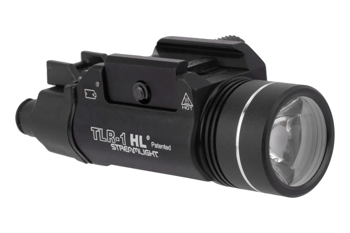 Streamlight TLR-1 HL Rail Mount Weapon Light - Dual Remote Kit - 1000 Lumen - Black - Light, vista 1
