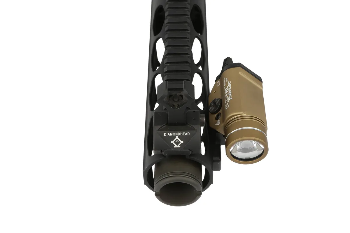 Streamlight TLR-1 HL Rail Mounted Tactical Weapon Light - 1000 Lumens - FDE - Light - view 3