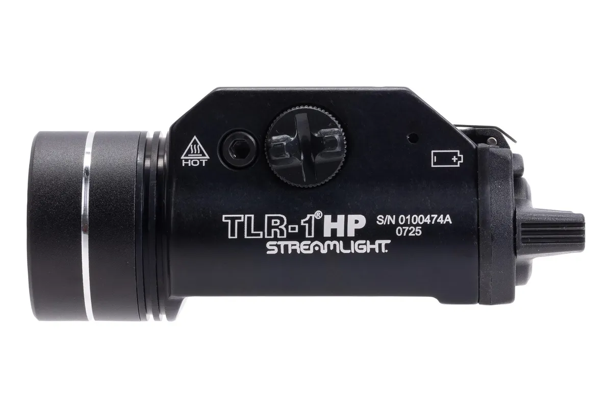 Streamlight TLR-1 HP Weapon Light for Picatinny Rail Black - Light, vista 2