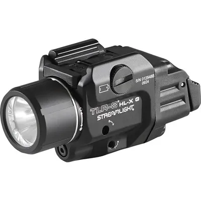 Streamlight TLR 10 Flex Rail Mount Weapon Light with Red Laser - High/Low Switch - 1000 Lumens - Light - view 2