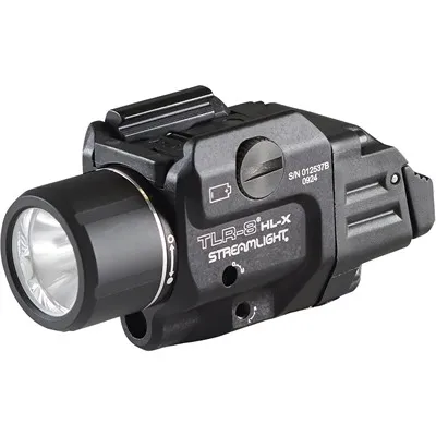 Streamlight TLR 10 Flex Rail Mount Weapon Light with Red Laser - High/Low Switch - 1000 Lumens - Light, vista 1