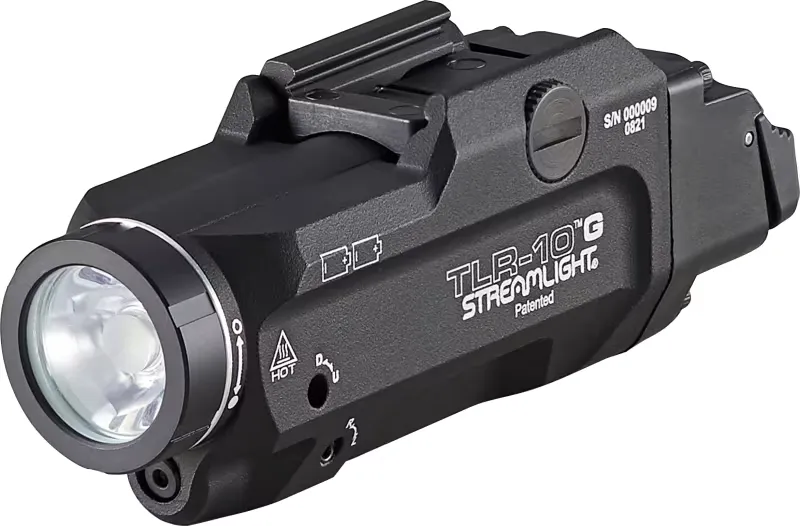 Streamlight TLR-10 G Flex Weaponlight 1000 Lumens HiLoSwitch Black 69473 - Light - view 2