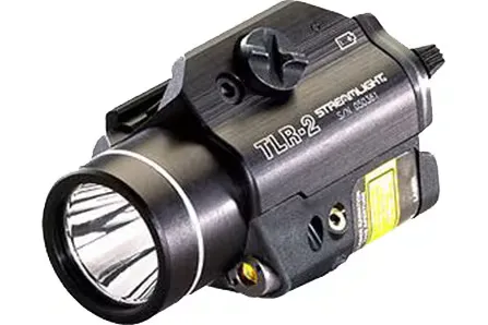 Streamlight TLR-2 Weapon Light with Red Laser for Picatinny Rail Black - Light, vista 1