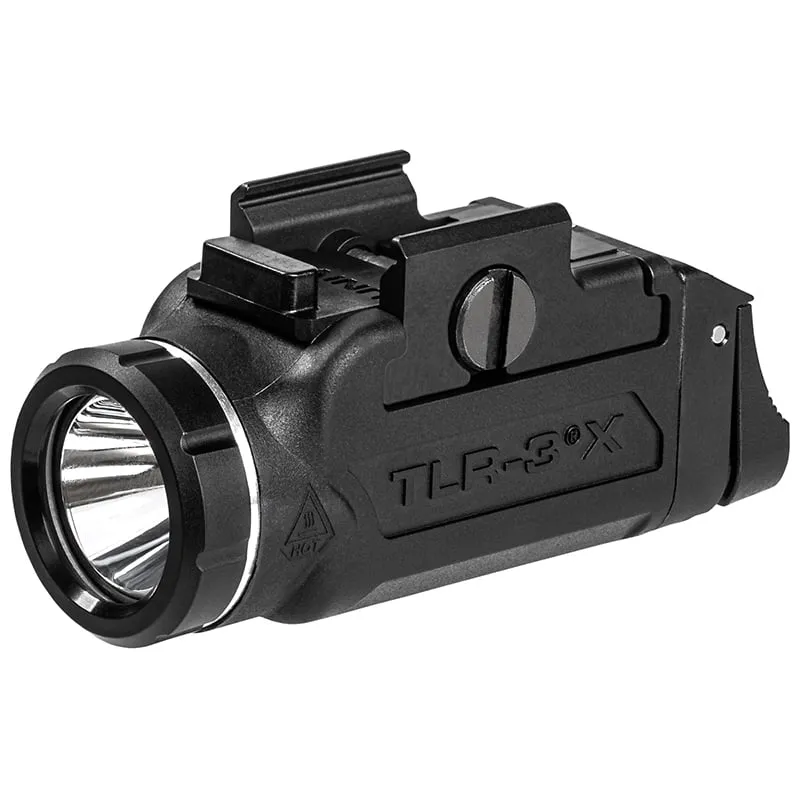 Streamlight TLR-3X USB 1913 Slim/Glock Slimline Compact Weapon Light 500 Lumen, Black - 59103 - Light - view 1