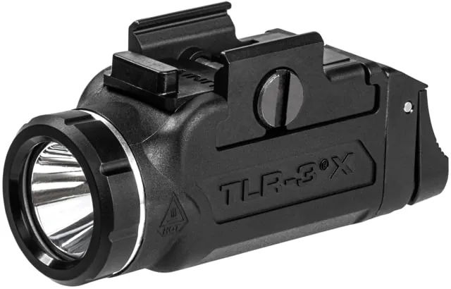 Streamlight TLR-3X USB 500 Lumens LED Weapon Light SL-B9 Black Universal 1913 Subcompact/Compact Black - Light, vista 1