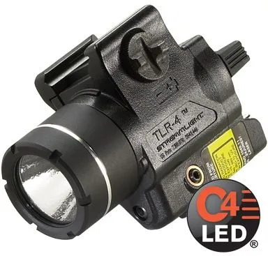 Streamlight TLR-4G Compact Tactical Light CR2 Lithium Green 160 Lumens Black - Light - view 1