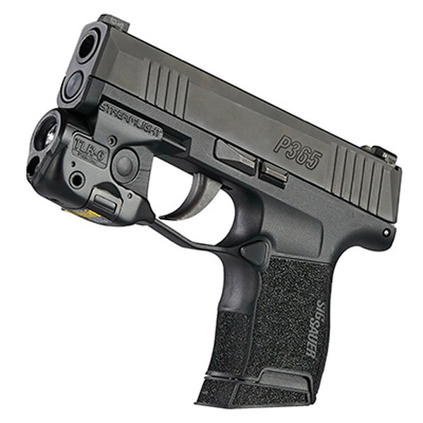 Streamlight TLR-6 100 lm C4 LED Water-Resistant Tactical Weapon Light w/ White LED and Red Laser for Kimber Micro Pistol, Black - 69276 - Light - view 1