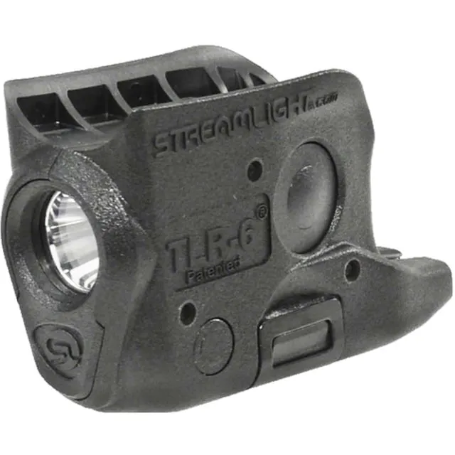 Streamlight TLR-6, Tac Light, for Sig P365, Black, 100 Lumens, Two 3V CR-1/3 N Lithium Batteries - Light - view 3
