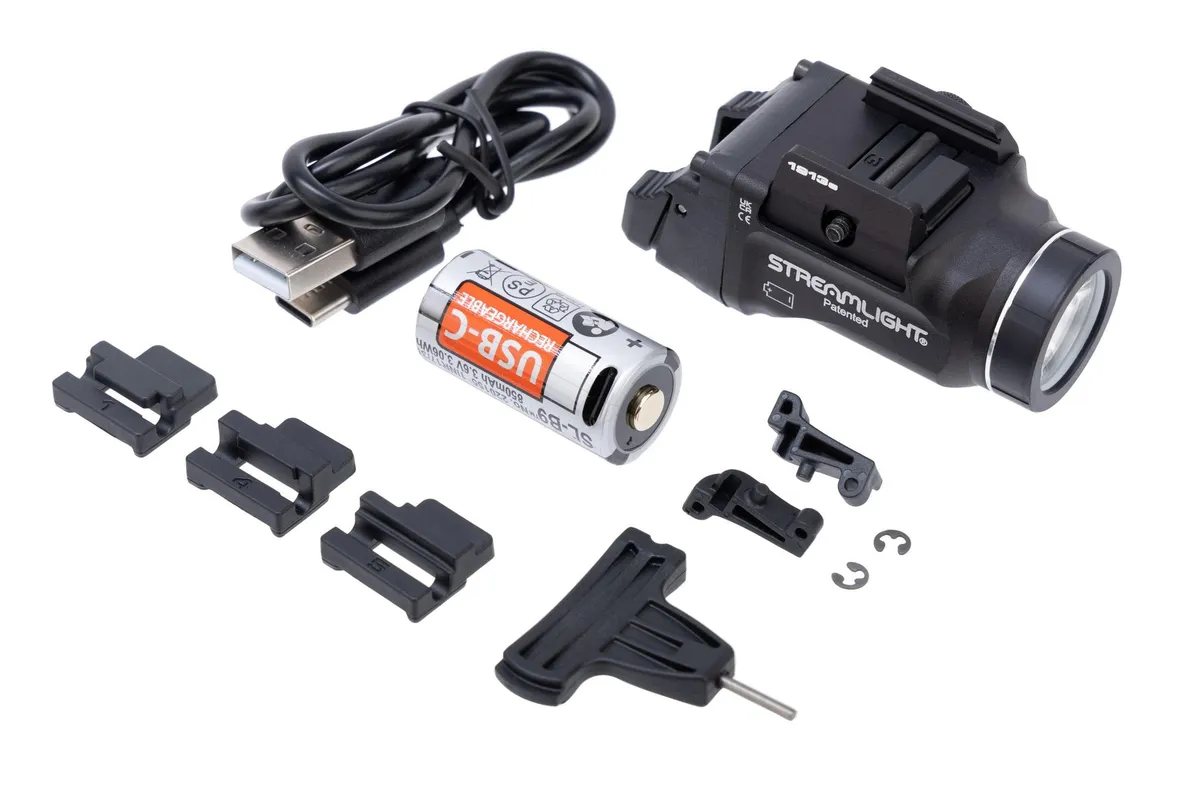 Streamlight TLR-7 HL-X Sub Multi-Fuel Ultra Compact Pistol Light - 1913 - 1000 Lumens - Rechargeable SL-B9 - Black - Light - view 4